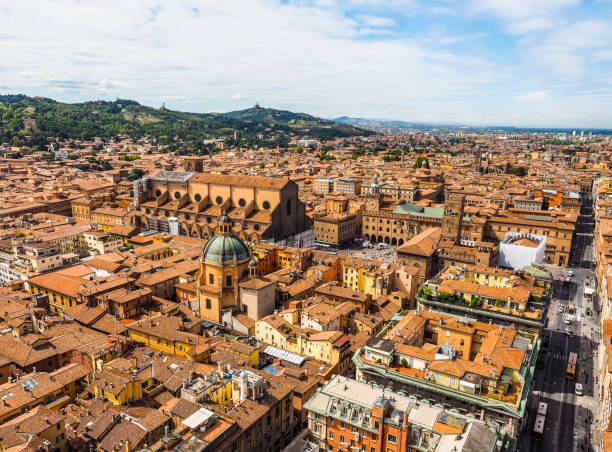 istock Aerial view of Bologna (hdr) 871625084