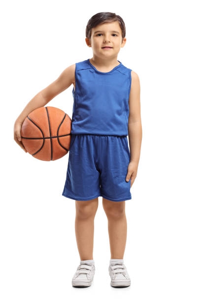 istock Little basketball player 871625606