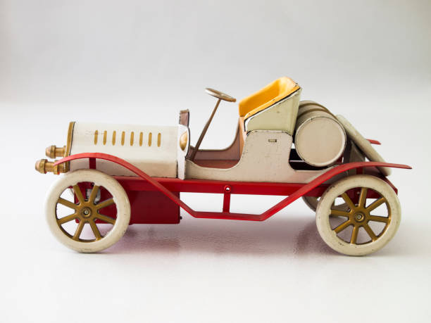 istock Antique car tin toy 871628944