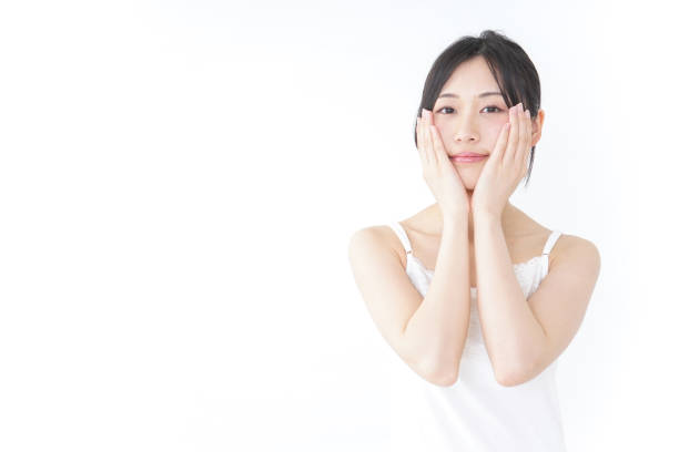 istock Young Asian woman beauty image 871633100