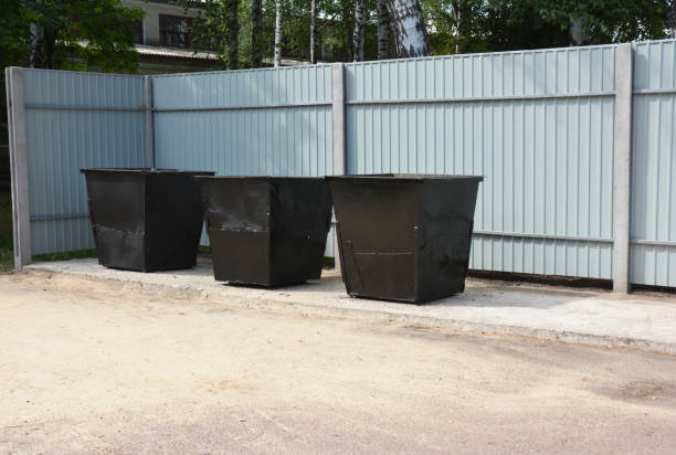 istock A waste container is a container for temporarily storing waste, and is usually made out of metal or plastic. 871641016