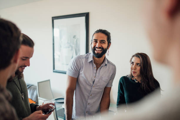 istock Group of Friends at Home 871644946