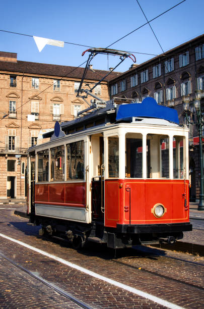 istock historical cable car in Turin (Italy) 871645492