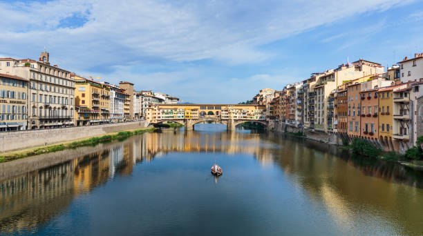 istock Ponte Vecchio in Florence , Italy 871656970