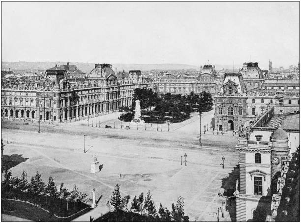 istock Antique photograph of World's famous sites: Paris 871664702
