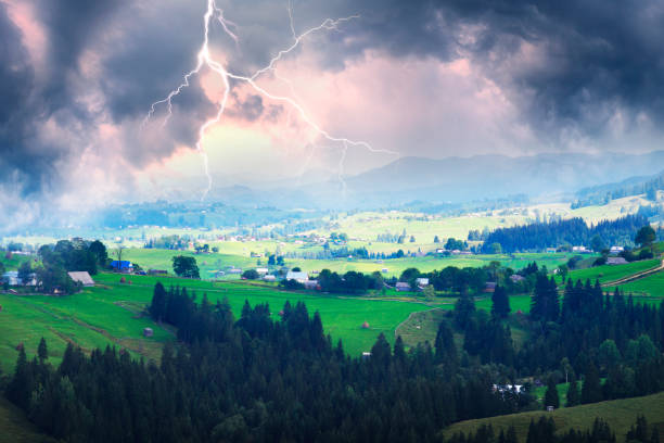 istock Thunderstorm in the Carpathians 871668860