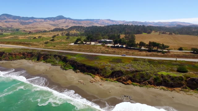 Aerial - Pacific Coast Highway, California