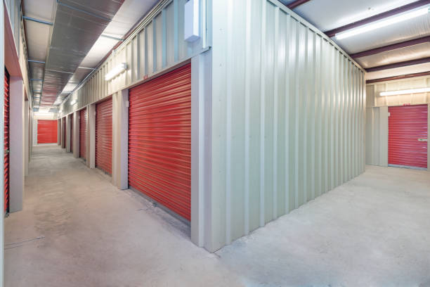 Self Storage Facility stock photo