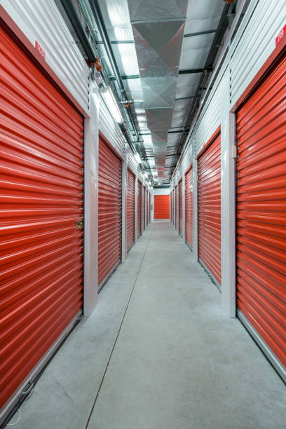 Self Storage Facility stock photo