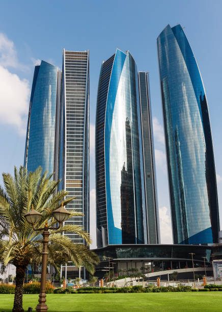 istock Skyscrapers in Abu Dhabi, United Arab Emirates 871683392