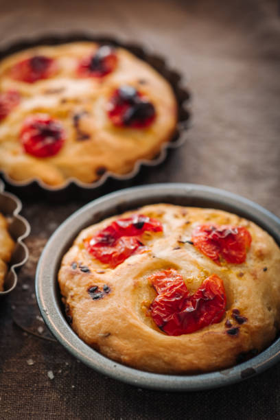 istock Baking traditional italian focaccia bread 871687230