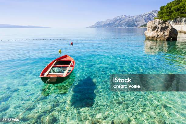 Foto de Bela Baía No Mar Mediterrâneo e mais fotos de stock de Croácia - Croácia, Mar, Baía