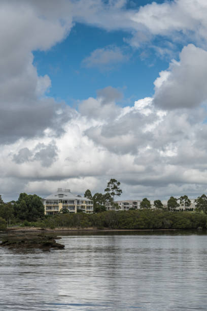 istock Luxury condominiums at Breakfast Point, Sydney Australia. 871694824