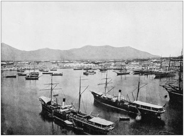 istock Antique photograph of World's famous sites: Palermo 871717418