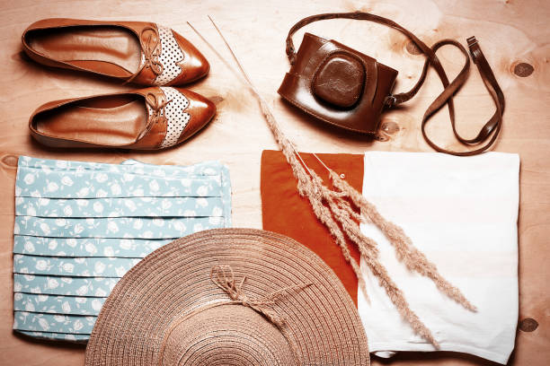 istock Outfit of modern creative woman. 871722696