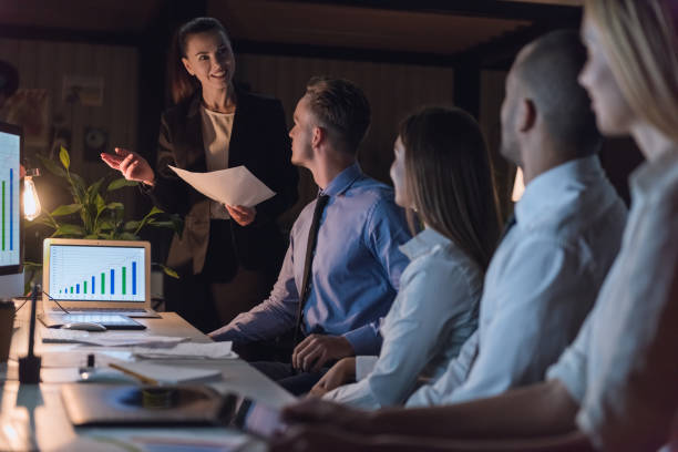 istock Business people at the conference 871734568