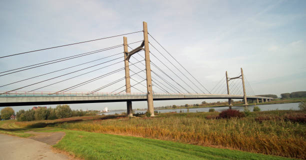 istock Bridge over river the IJssel in Kampen 871737522