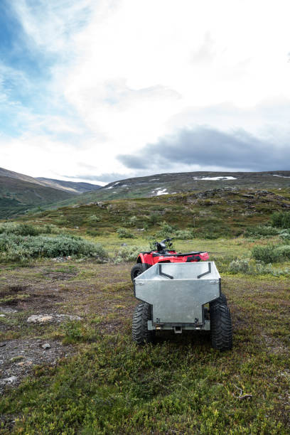 istock Mountains transport in north Sweden 871741714
