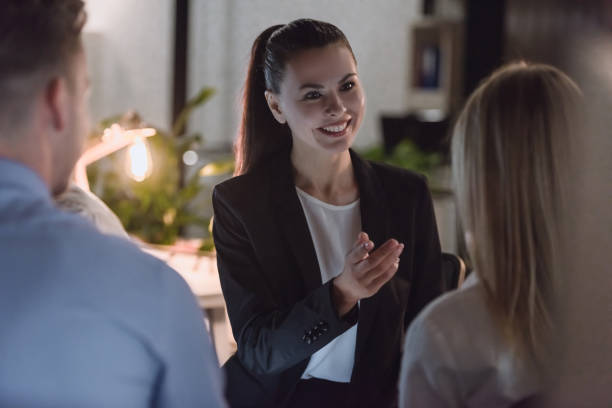 istock Business people at the conference 871745382