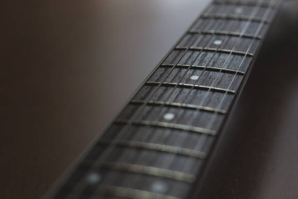 istock Electric guitar neck 871746284
