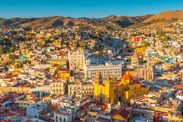 istock Guanajuato Skyline at Sunset 871748920