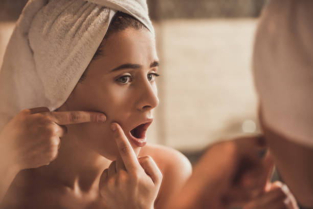 istock Woman in bathroom 871752032