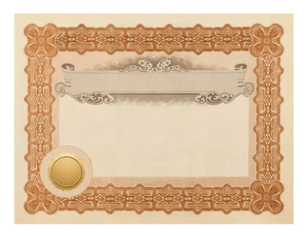 Photo of Fancy Certificate