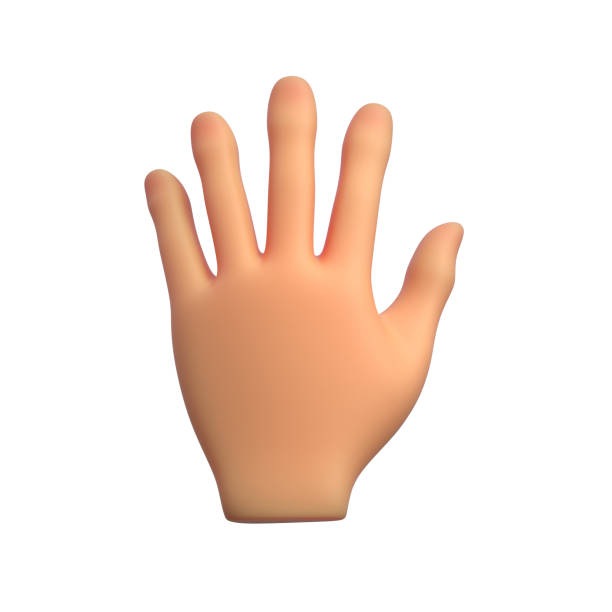 istock hand 3d illustration isolated illustration 871764078
