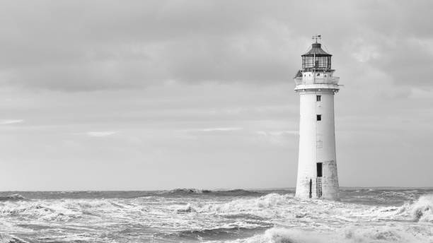 istock Stormy Weather - New Brighton Wirral Merseyside 871764636