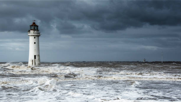 istock Stormy Weather - New Brighton Wirral Merseyside 871764650