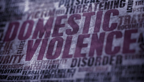 家庭内暴力 - domestic violence ストックフォトと画像