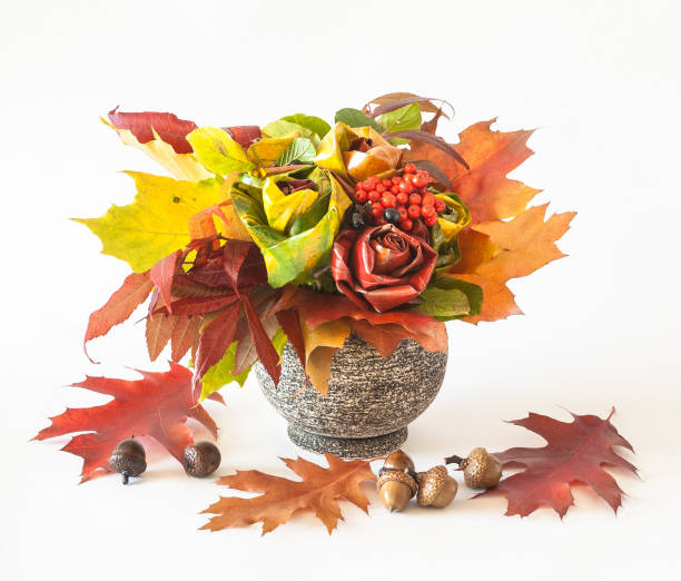 istock Bouquet of Autumn Leaves 871779132