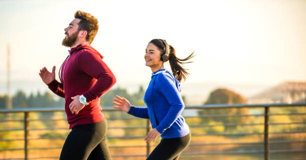 istock Out running on a beautiful day 871779572