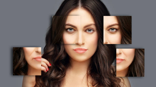 istock Aging. Mature woman-young woman. 871782696