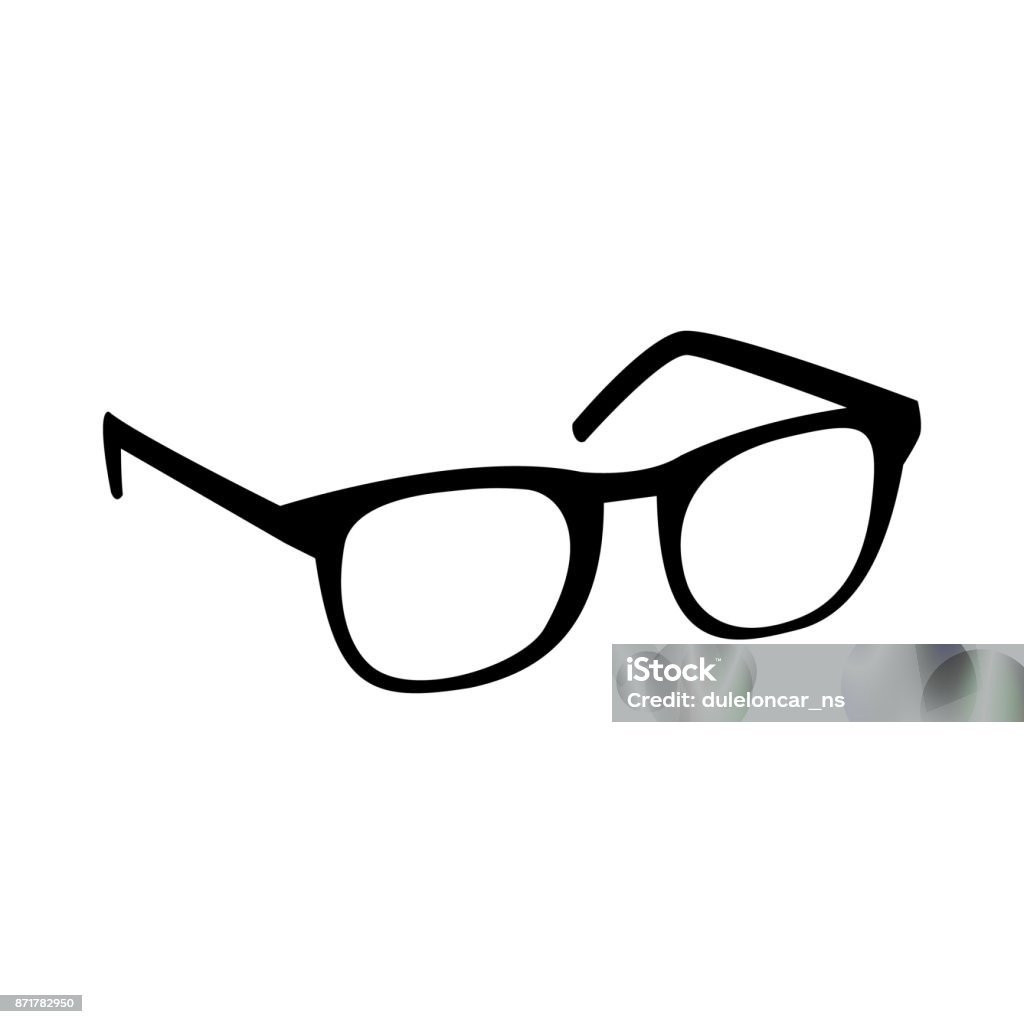 Ícone de vetor de óculos - Vetor de Óculos royalty-free