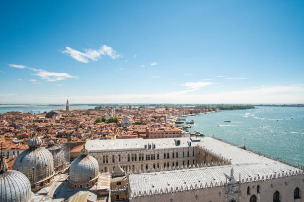 istock Aerial view of Venice, Italy. 871800892