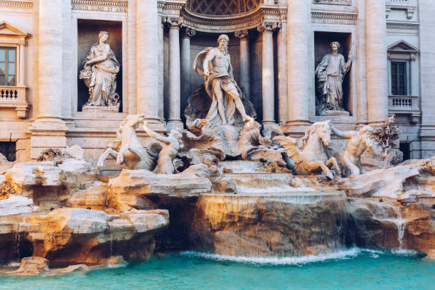 istock Trevi Fountain (Fontana di Trevi) in Rome. Italy 871827290