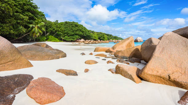 istock Paradise beach at anse lazio on the seychelles 34 871830574