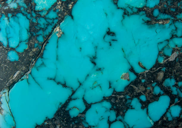 бирюзовый драгоценный камень - turquoise стоковые фото и изображения