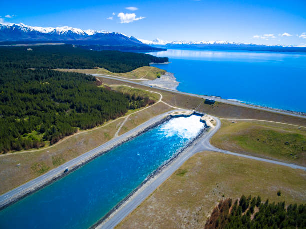 istock Lake Pukaki Aerial View 871844680