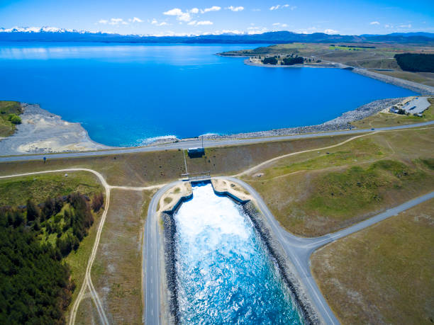 Lake Pukaki Aerial View