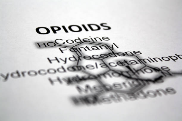 Opioids abstract Opioid (narcotic) pain medication - Abstract fentanyl stock pictures, royalty-free photos & images