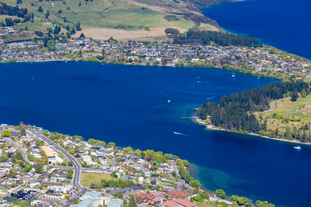 istock Queenstown City View 871847564