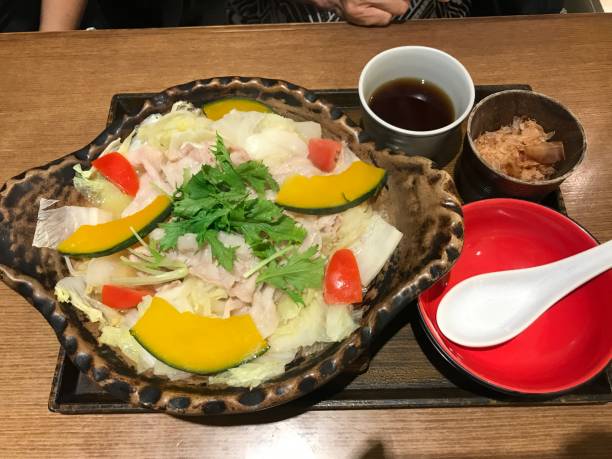 istock Buta shabu or Japanese hot pot with pork. 871861284