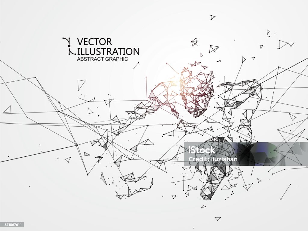 De las personas de la conexión, vector de ilustración. - arte vectorial de Negocio libre de derechos