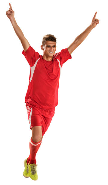 istock Soccer player in action on isolation 871888652