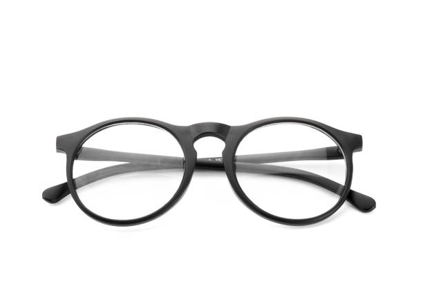 istock Black Eye Glasses Isolated on White 871893402