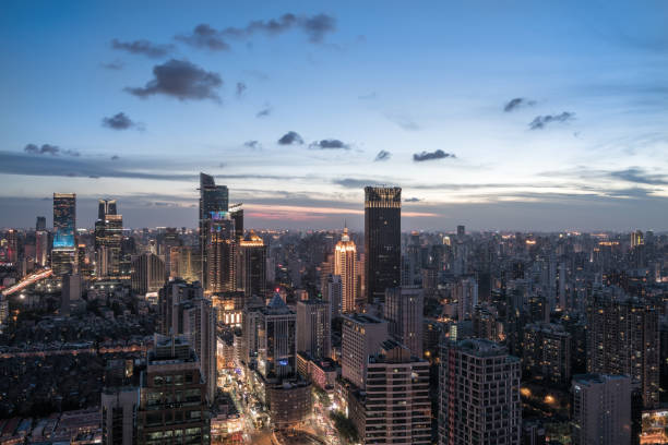 istock City skyline,Shanghai 871894360