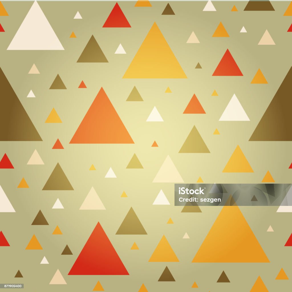 Triangle Patterned Light Lens Seamless Vector Geometric Triangle Pattern With Removable Lens Effect ...