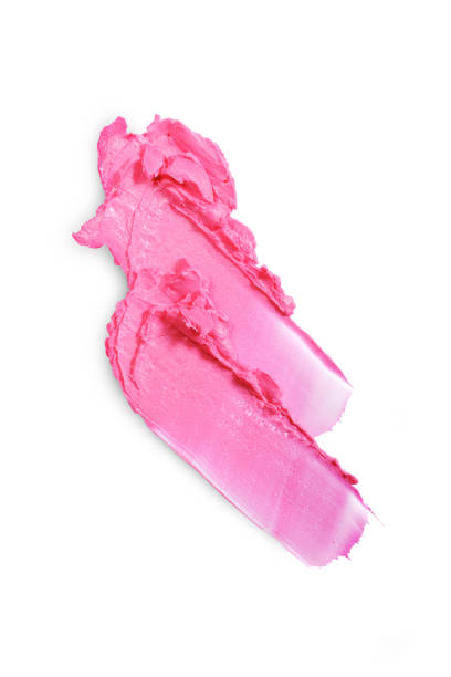 istock Pink color lipstick stroke for make up 871919116